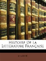 Histoire De La Littérature Française
