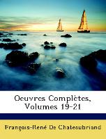 Oeuvres Complètes, Volumes 19-21