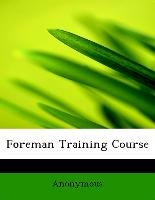 Foreman Training Course