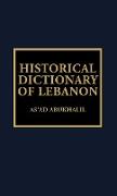 Historical Dictionary of Lebanon