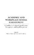 Academic and Workplace Sexual Harassment