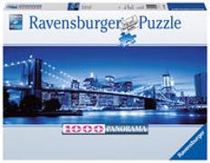 Ravensburger Puzzle 15050 - Leuchtendes New York - 1000 Teile Puzzle für Erwachsene und Kinder ab 14 Jahren, Puzzle von New York im Panorama-Format