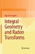 Integral Geometry and Radon Transforms