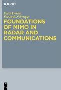 Foundations of Mimo in Radar and Communications
