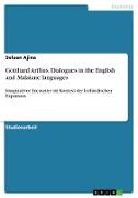 Gotthard Arthus. Dialogues in the English and Malaiane languages