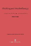 Thinking and Psychotherapy