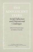 The Adolescent Years: Social Influences and Educational Challenges