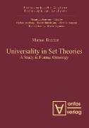 Universality in Set Theories