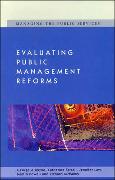 Evaluating Public Management Reforms