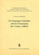 Die Konstanzer Seeblätter und die Pressezensur des Vormärz 1840/41