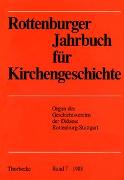 Rottenburger Jahrbuch für Kirchengeschichte