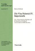 Die Vita Heinrici IV. Imperatoris
