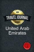 Travel Journal United Arab Emirates