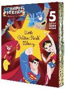 DC Super Friends Little Golden Book Library (DC Super Friends): Superman, Batman, Green Lantern, Wonder Woman