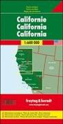 Kalifornien, Autokarte 1:600.000