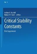 Critical Stability Constants