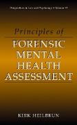 Principles of Forensic Mental Health Assessment