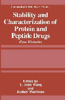 Stability and Characterization of Protein and Peptide Drugs