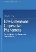 Low-Dimensional Cooperative Phenomena