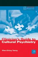 Clinician's Guide to Cultural Psychiatry