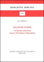 Collected Studies on Pauline Literature and on the Book of Revelation