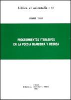 Procedimientos Iterativos En La Poesia Ugaritica y Hebrea