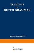 Elements of Dutch Grammar