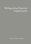 Bibliographiae Botanicae Supplementum