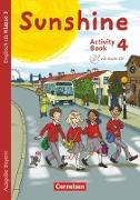 Sunshine, Bayern, 4. Jahrgangsstufe, Activity Book, Mit Audio-CD, Minibildkarten und Faltbox