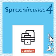 Sprachfreunde, Sprechen - Schreiben - Spielen, Ausgabe Süd (Sachsen, Sachsen-Anhalt, Thüringen) - Neubearbeitung 2015, 4. Schuljahr, Grammatiktafel (10er-Pack)