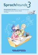 Sprachfreunde, Sprechen - Schreiben - Spielen, Ausgabe Süd (Sachsen, Sachsen-Anhalt, Thüringen) - Neubearbeitung 2015, 3. Schuljahr, Arbeitsheft Fördern