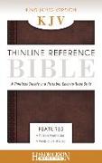 KJV Thinline Reference Bible Chestnut Brown