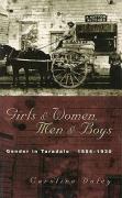 Girls and Women, Men & Boys: Gender in Taradale 1886-1930