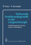 Pulmonale Funktionsdiagnostik in der Lungenchirurgie