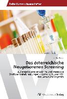 Das österreichische Neugeborenen Screening