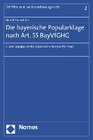 Die bayerische Popularklage nach Art. 55 BayVfGHG