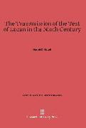 The Transmission of the Text of Lucan in the Ninth Century