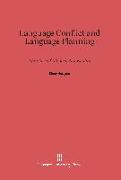 Language Conflict and Language Planning