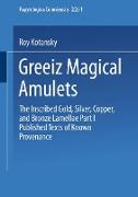 Greek magical amulets