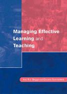 Managing Effective Learning and Teaching