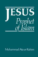 Jesus: Prophet of Islam
