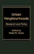Urban Neighborhoods