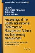 Proceedings of the Eighth International Conference on Management Science and Engineering Management