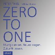 Zero to one