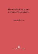 The Old Kalevala and Certain Antecedents