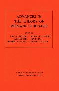 Advances in the Theory of Riemann Surfaces. (AM-66), Volume 66