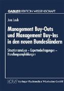 Management Buy-Outs und Management Buy-Ins in den neuen Bundesländern