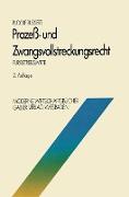 Prozeß- und Zwangsvollstreckungsrecht für Betriebswirte