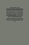 Studien zum Antiken Synkretismus aus Iran und Griechenland