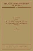 Molekülspektren und ihre Anwendung auf Chemische Probleme